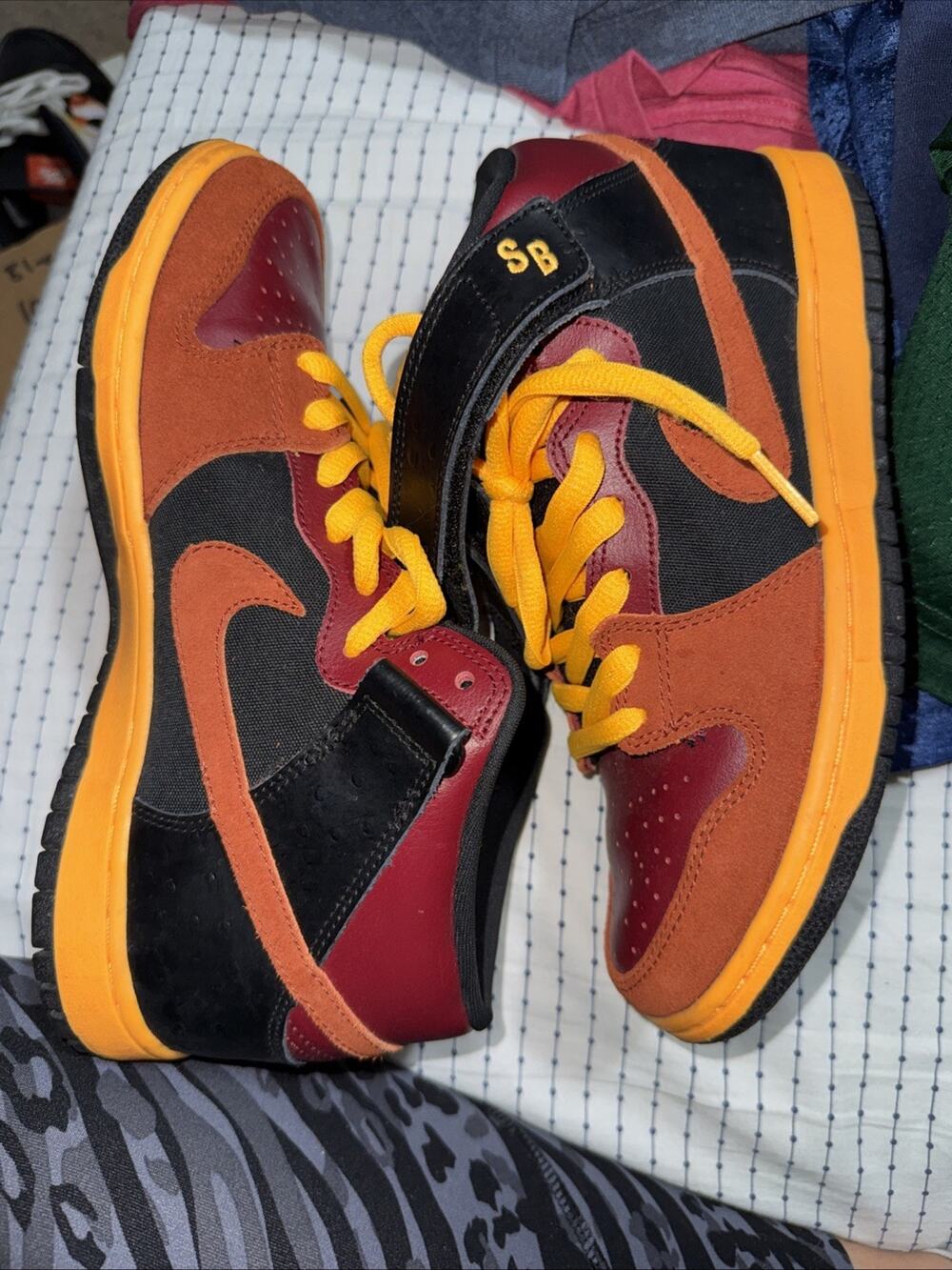 Size 8 - Nike Dunk SB Mid Ostrich LEP